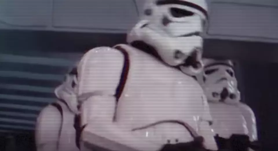 Who was this clumsy stormtrooper? That is the question.