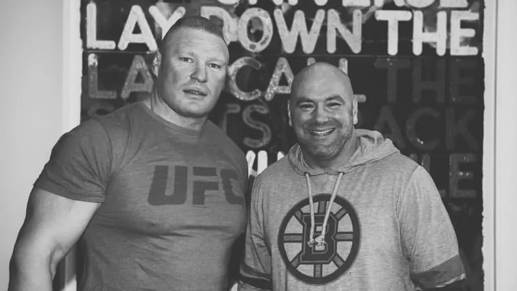 Dana White's Picture With Brock Lesnar Has Got Everybody Talking