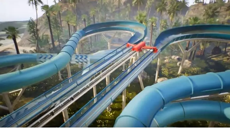 A Roller Coaster And Water Slide Hybrid Ride Could Be The Future