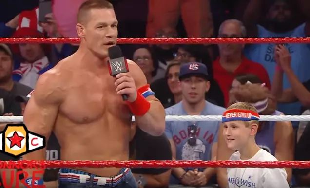 WATCH: John Cena Brings A Cancer Survivor To The Ring For A Special Moment