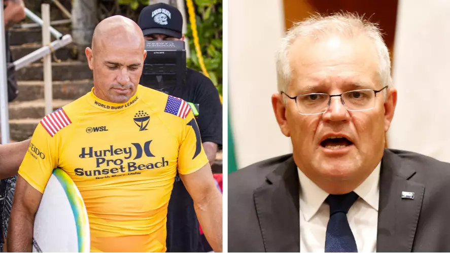 Surfing Legend Kelly Slater Unloads On 'Appalling' PM Scott Morrison Over Aussie Floods