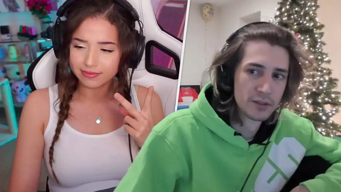 xQc Hits Out At Pokimane Over "Rebellious" Graphic Image Shared On Twitch