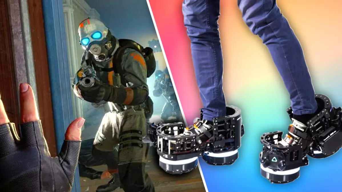 These Boots Will Let You Walk Normally Through VR Worlds