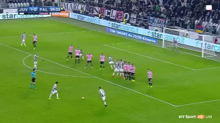 WATCH: Paulo Dybala Curls Home Perfect Free Kick Against Palermo