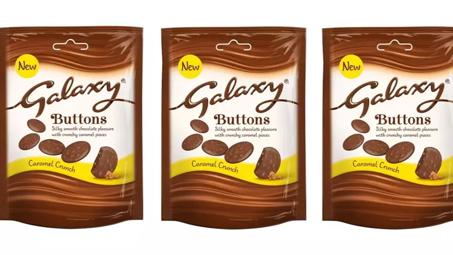 Tesco Is Selling Galaxy Caramel Chocolate Buttons And They're *So* Cheap