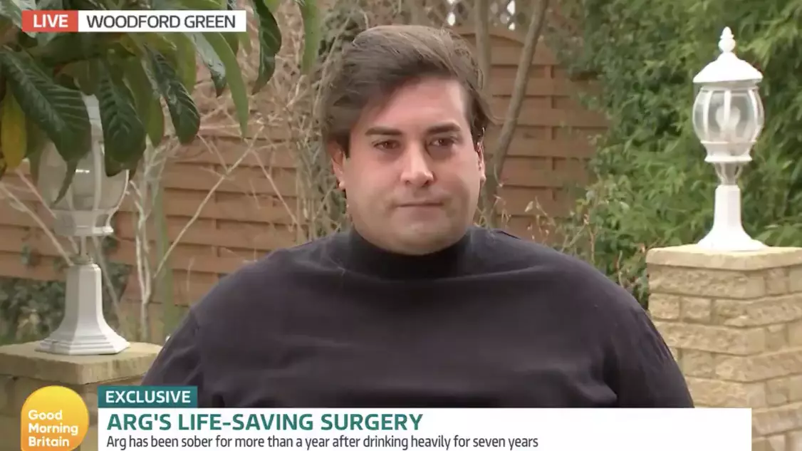 Good Morning Britain: James ‘Arg’ Argent Says His Weight "Could Be Fatal”