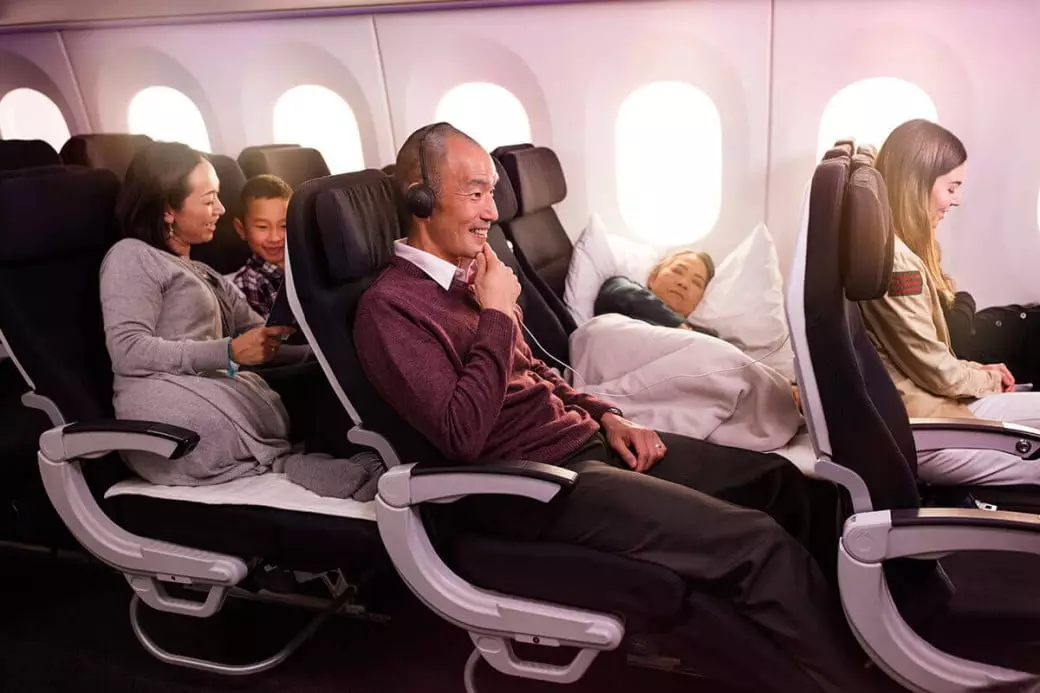 The seats make long-haul flights a lot more comfortable.