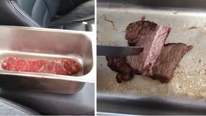 Australian Café Claims Raw Steak Left In Hot Car For Hours Cooks To Well-Done