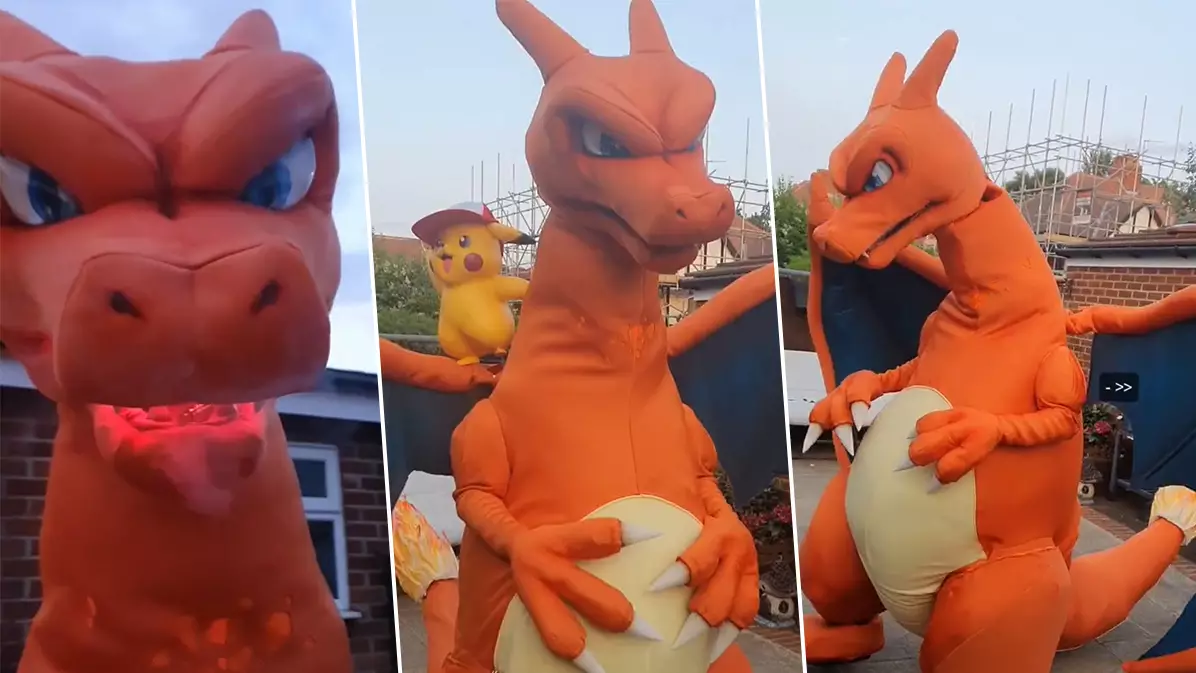This Life-Size Charizard Costume Is Amazing