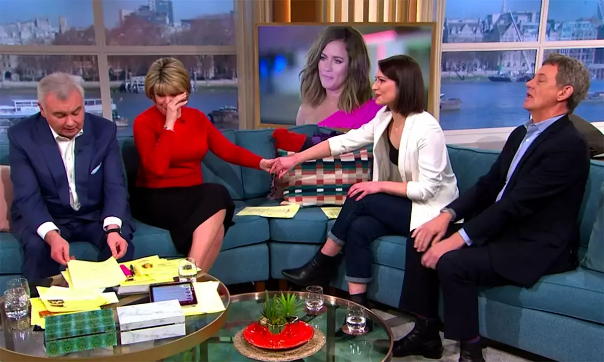 Ruth Langsford broke down on This Morning in the emotional chat (