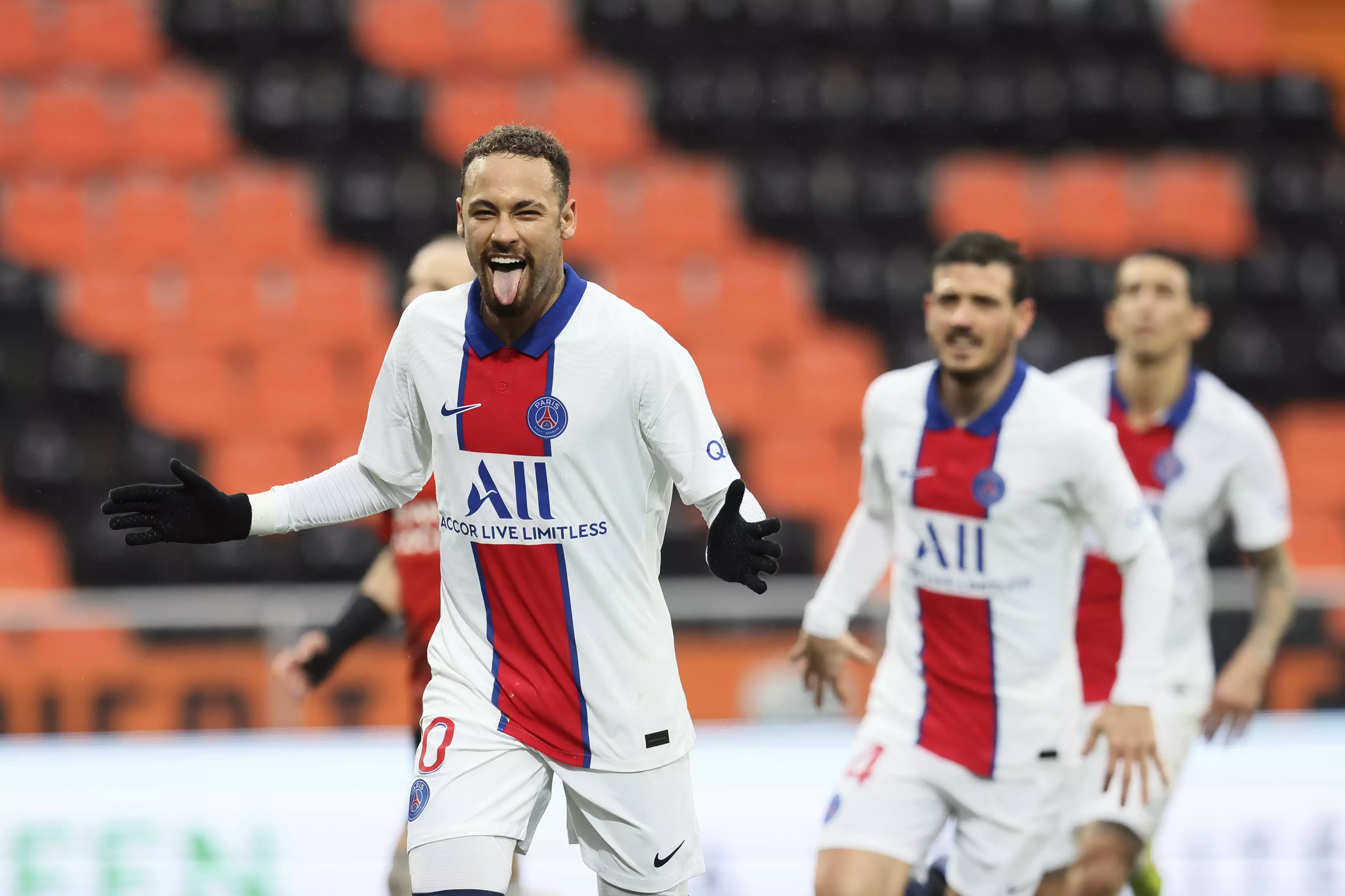 Looks like Neymar will be celebrating his goals in Paris and not Newcastle for a bit longer. Image: PA Images