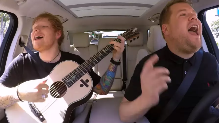 Ed Sheeran's Carpool Karaoke Trailer Just Dropped And It's Going To Be Huge