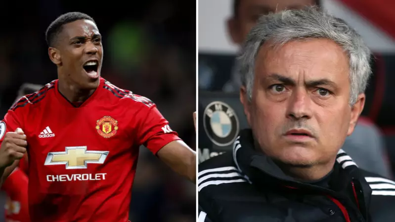 Anthony Martial Likes Social Media Post About Jose Mourinho