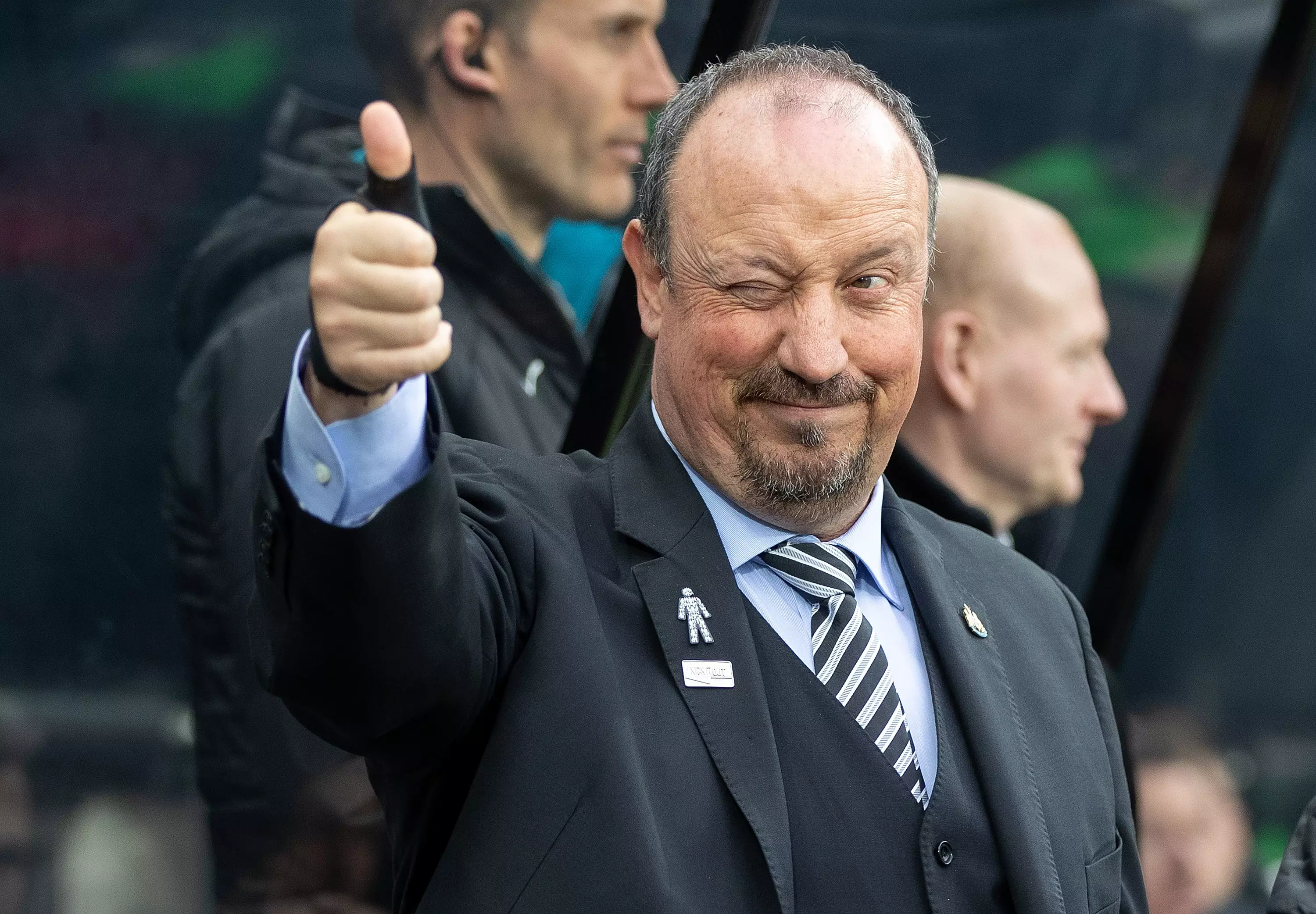 Benitez has left Newcastle after doing wonders with such a limited squad. Image: PA Images