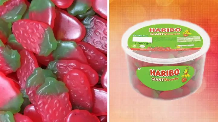 Iceland Is Selling Huge Boxes Of Haribo Strawberry Sweets For £4