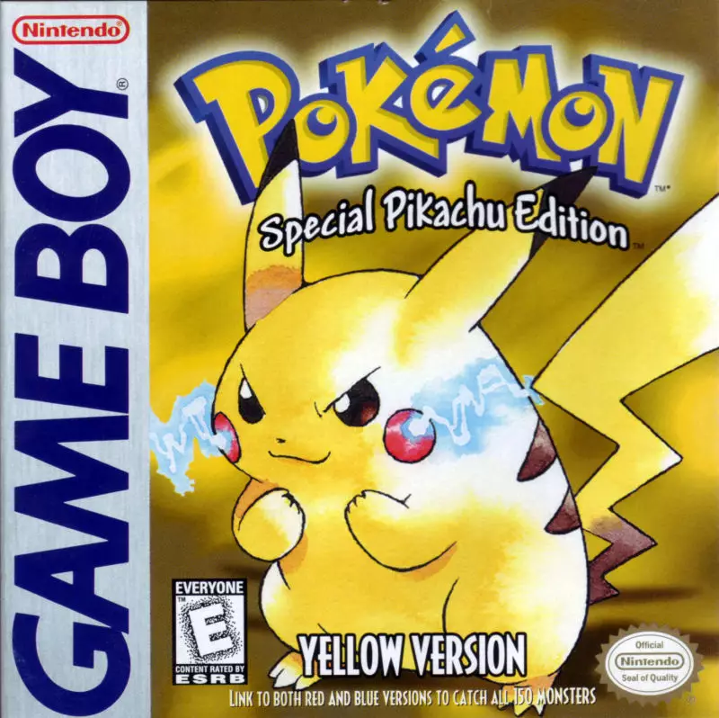 Pokémon Yellow (released 2000 in the UK) /