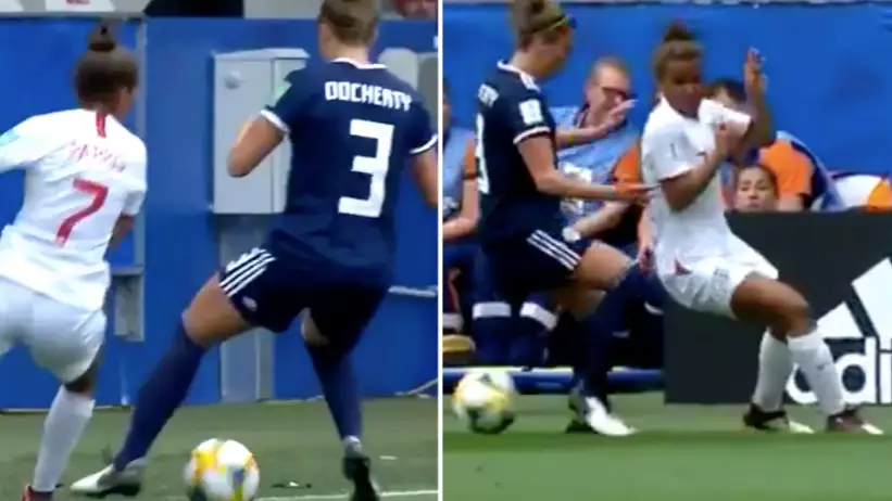Nikita Parris Pulls Off Silky Smooth Skill In England Women's World Cup Opener