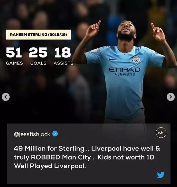 These opinions on Sterling have not aged well at all. Images: Wonderkids