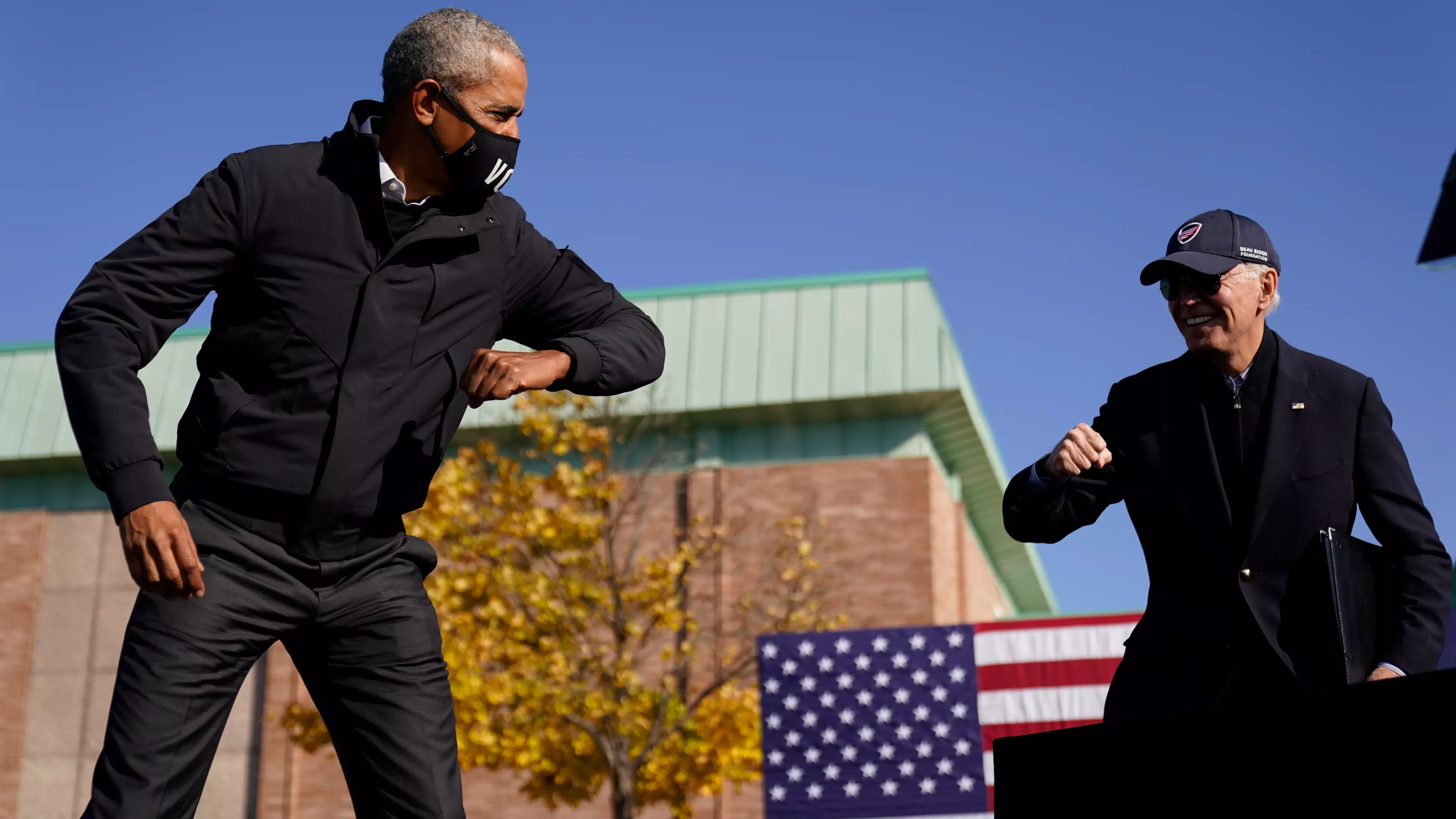 Former US President Barack Obama Congratulates Joe Biden And Kamala Harris Following Election Win