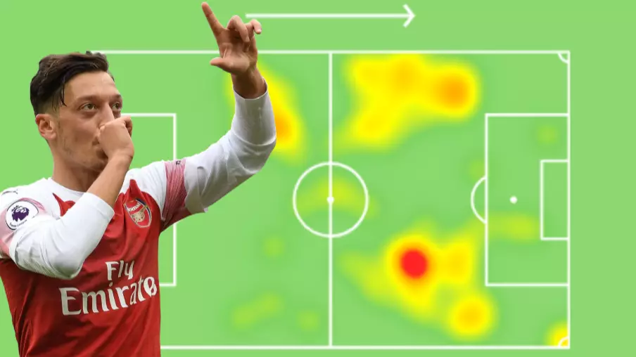 The Numbers Behind Mesut Ozil's Masterclass Against Leicester Are Staggeringly Good 