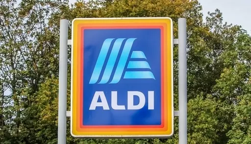 Aldi will be donating the left over food.