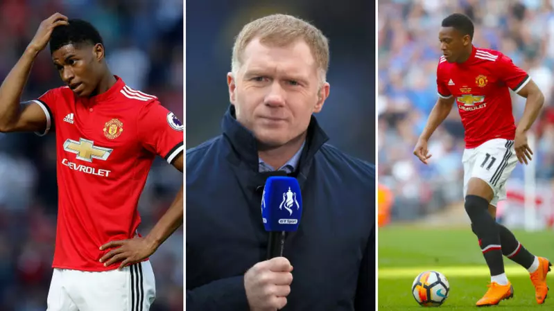 Paul Scholes Is Fearful Of Rashford And Anthony Martial's Future