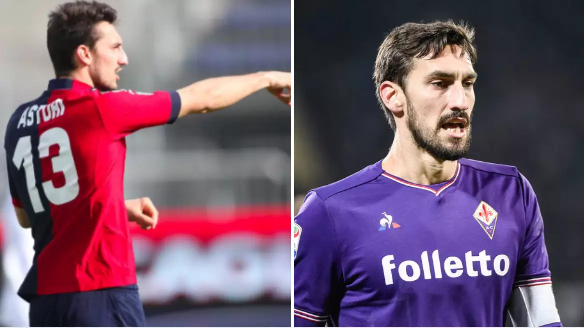 Fiorentina And Cagliari Retire Number 13 Shirt To Honour Davide Astori