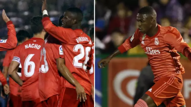 Vinicius Junior Made His First Real Madrid Start Last Night, He Was On Fire 