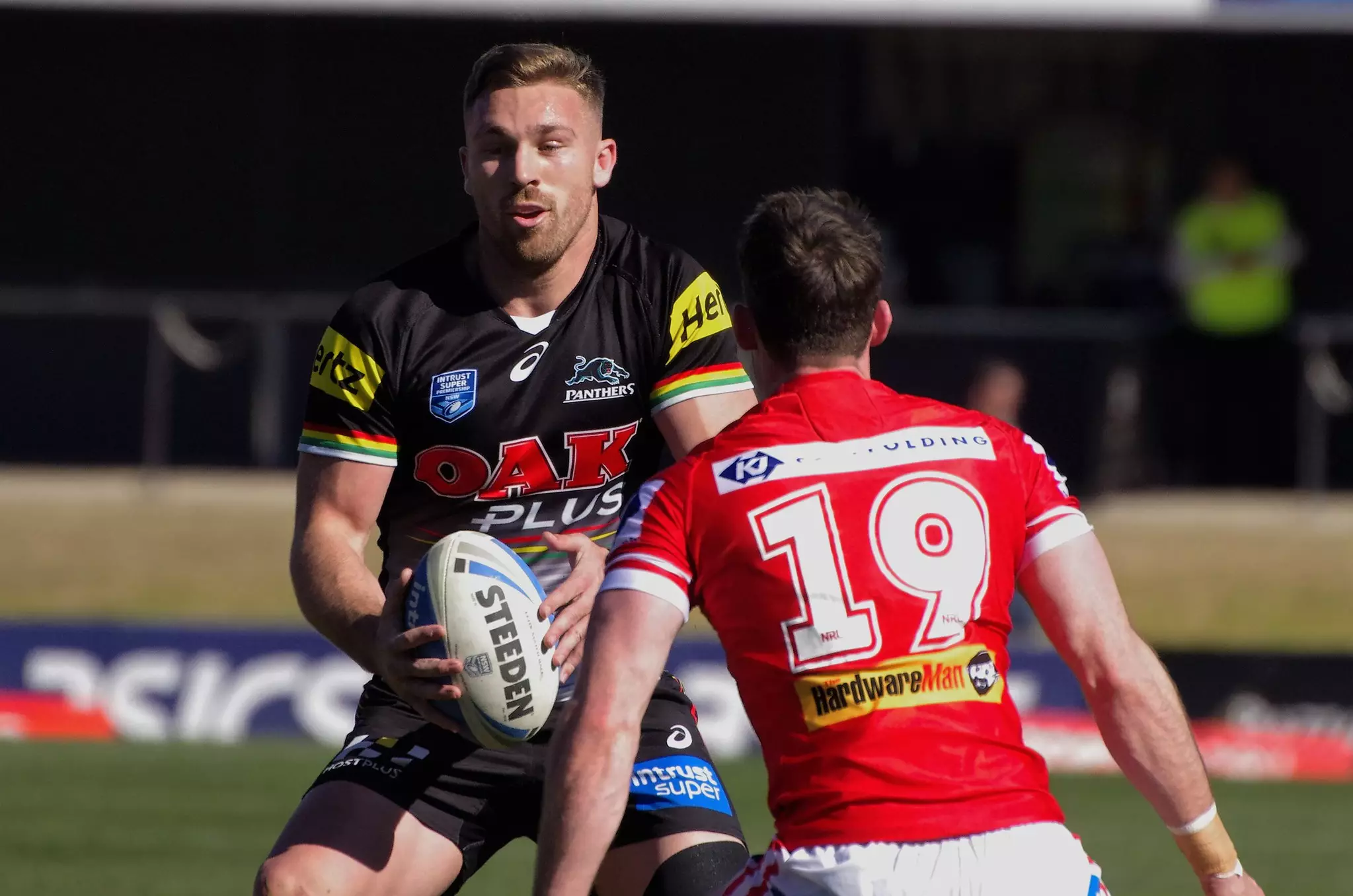 Cartwright when he played for the Penrith Panthers.