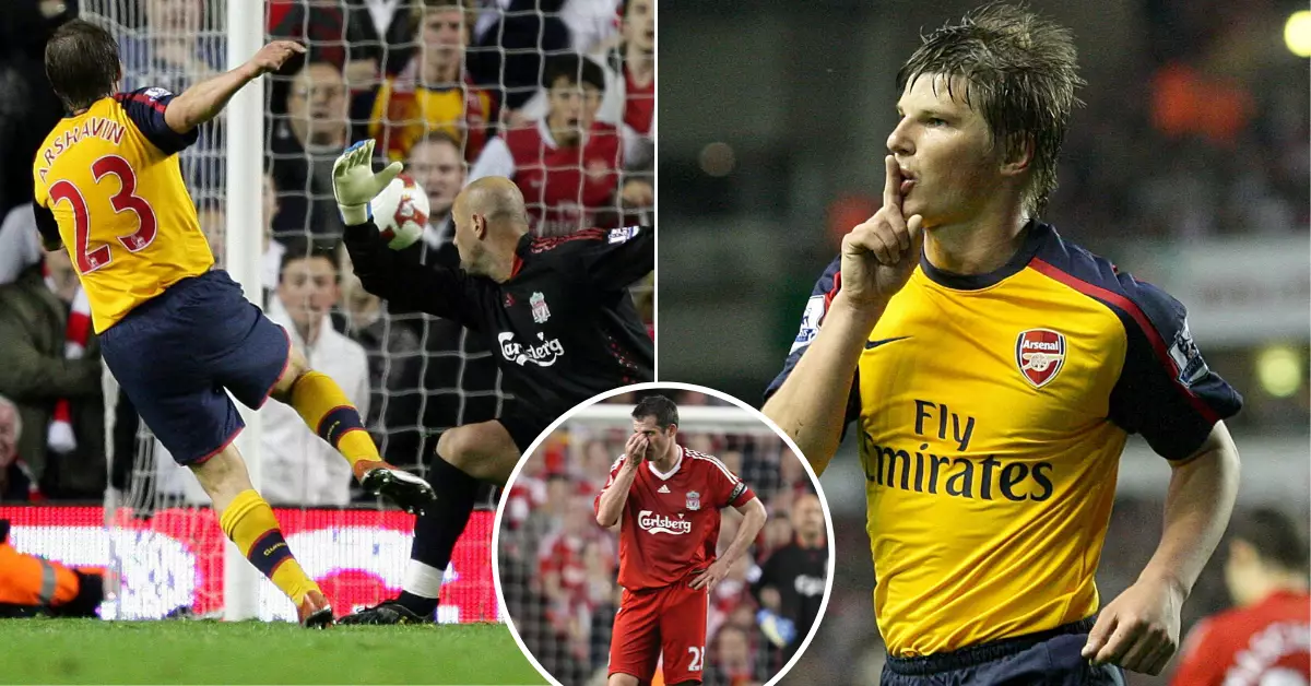 On This Day: Arsenal’s Andrey Arshavin Destroyed Liverpool At Anfield