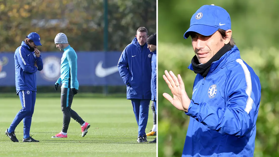 Chelsea Player Caught Yawning During Antonio Conte Meeting And His Future Is In Doubt 