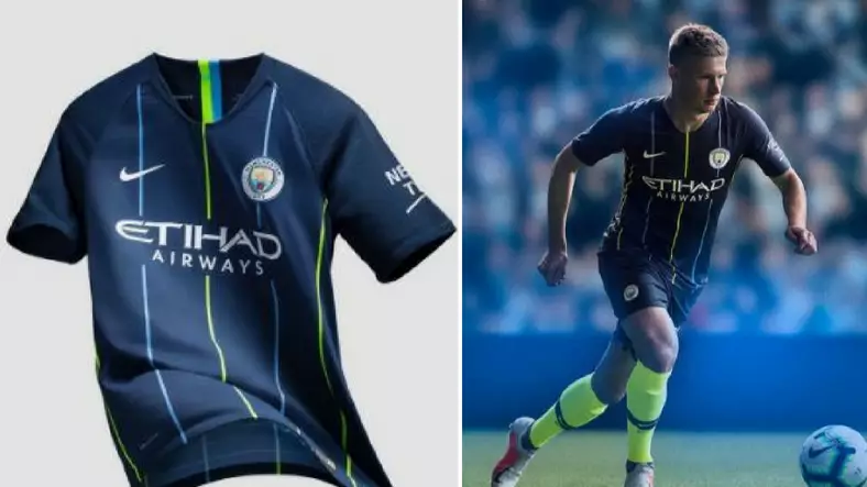 Man City's Jaw-Dropping Third Kit 'Draws From Key Moment In The Club's History'