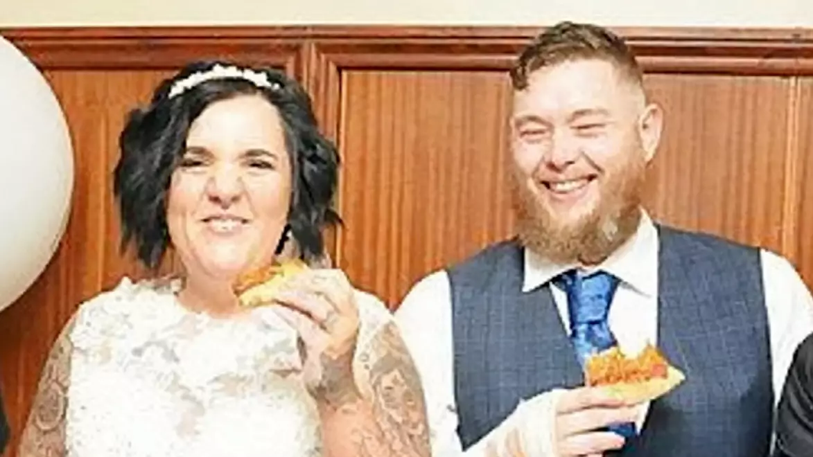 Newlyweds Ditch Wedding Caterers And Order £350 Worth Of Domino’s Pizza For Wedding Buffet