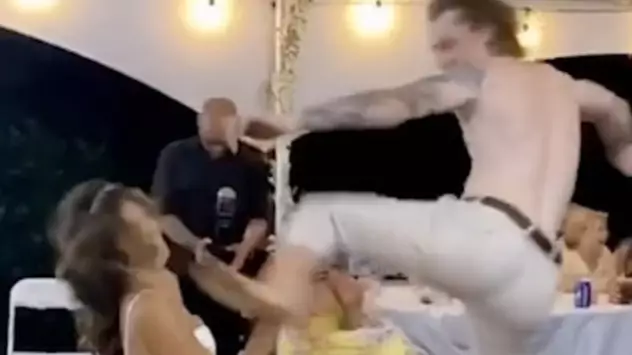 Groom 'Ruins Wedding' By Kicking Wife In Face During Lap Dance