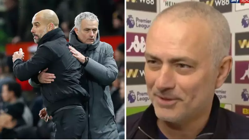 Jose Mourinho's Brilliant Response To Manchester City Potentially Being Deducted Points