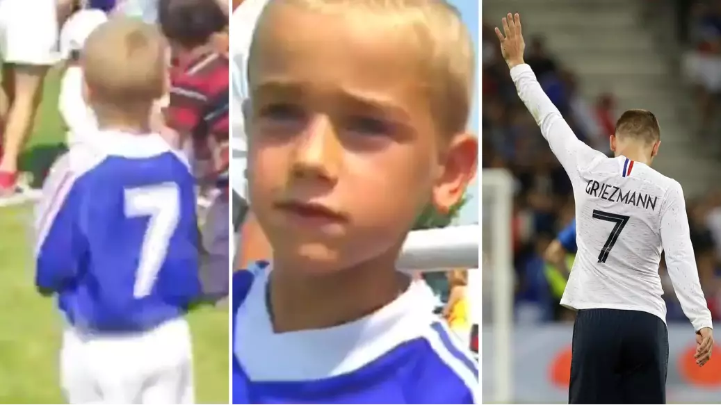 Antoine Griezmann Getting Autographs From France Players In 1998 Is The Best Thing You'll Watch Today