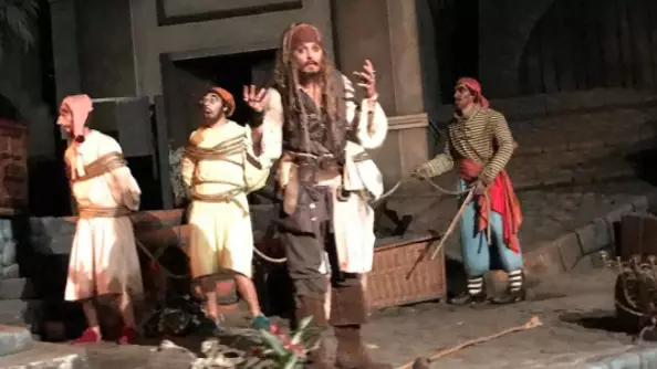 The Real Johnny Depp Surprised Guests At Disneyland Dressed As Jack Sparrow