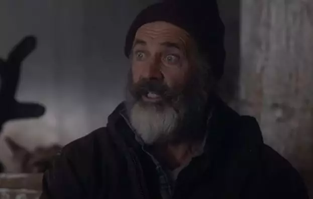 Mel Gibson plays a drunk and bitter Santa.