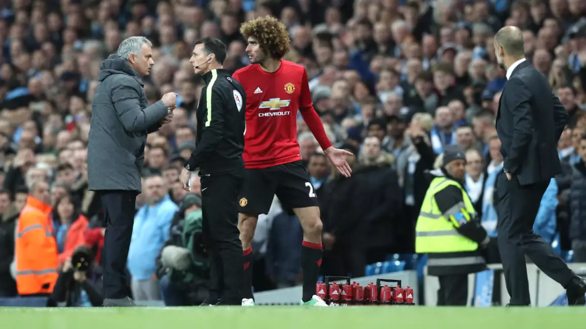 Manchester United Midfielder Marouane Fellaini Linked With Move Away