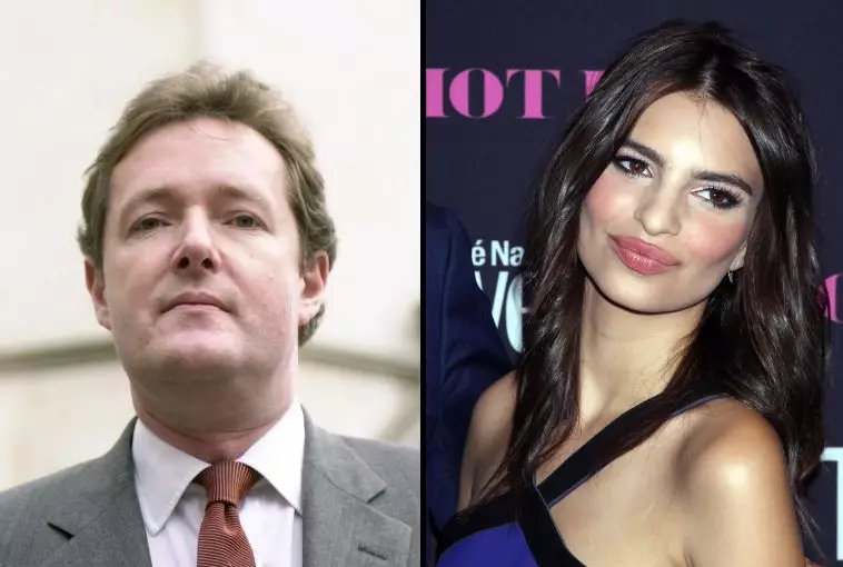 Emily Ratajkowski Puts Piers Morgan Down After He Calls Her Out Again