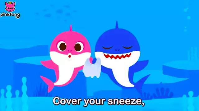 Baby Shark is back with some handy advice (