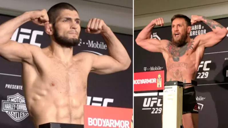 Drake Joins Conor McGregor At Las Vegas Weigh In Ahead Of Khabib Clash