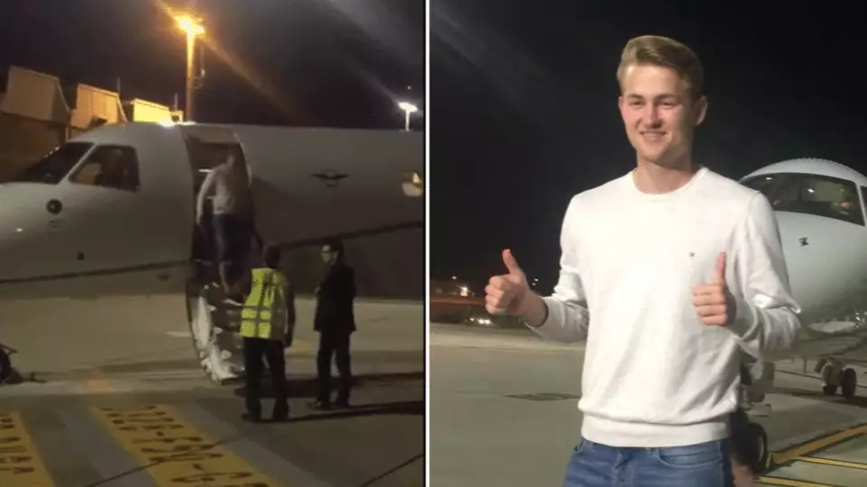 Matthijs de Ligt Arrives In Turin Ahead Of His Transfer To Juventus