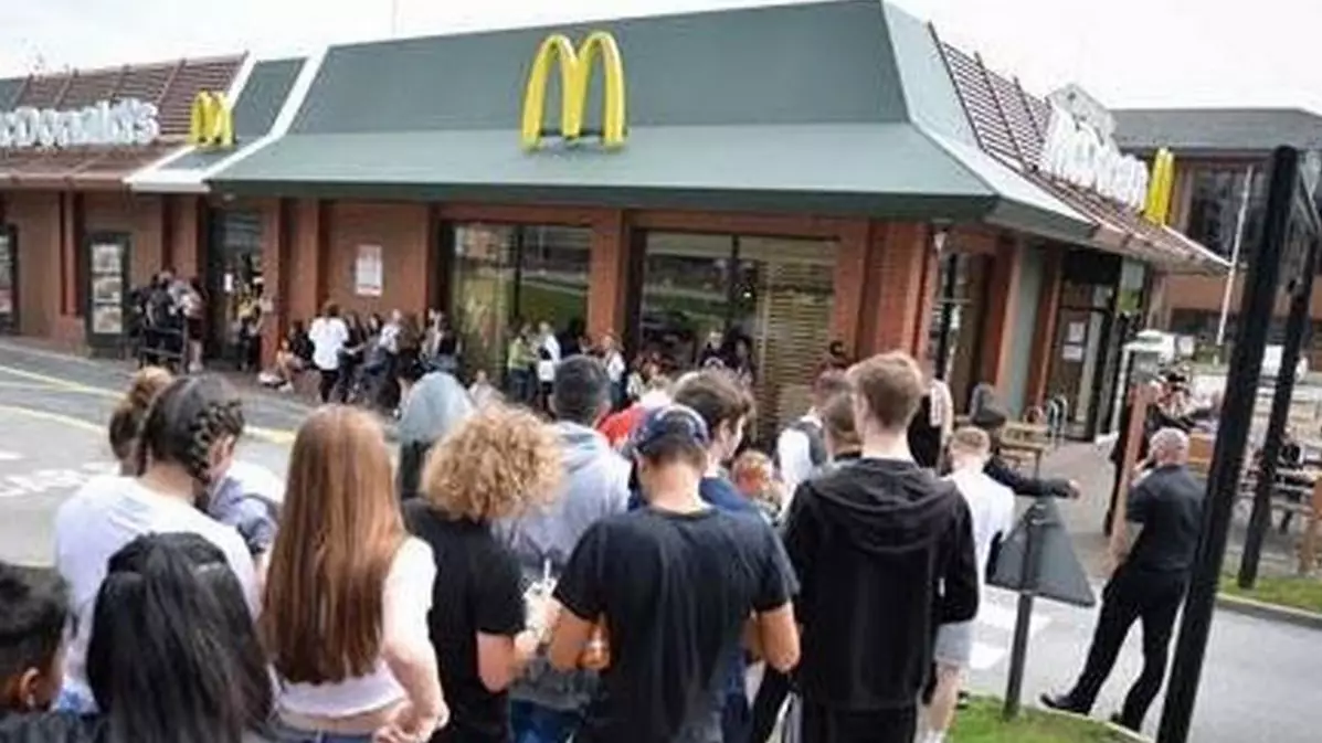 People Queue For Hours To Taste McDonald’s New Spicy Chicken Nuggets