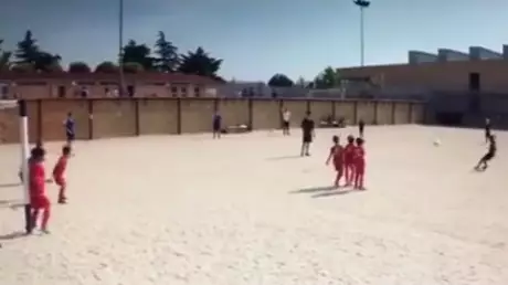 WATCH: Cristiano Ronaldo's Son Scores Another Net-Busting Free-Kick