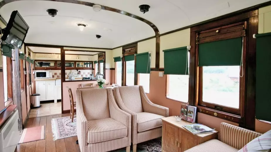 You Can Now Stay In An Abandoned Train Carriage And It's A Millennial Pink Dream