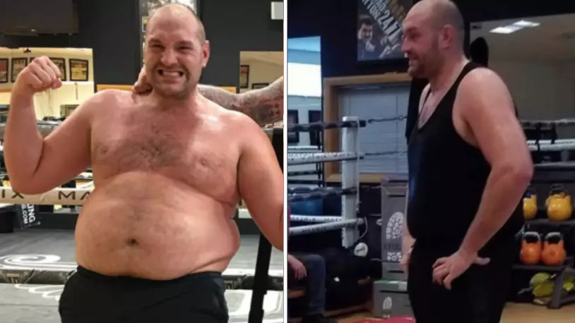 Tyson Fury's Body Transformation After Months Of Training Is Seriously Impressive 