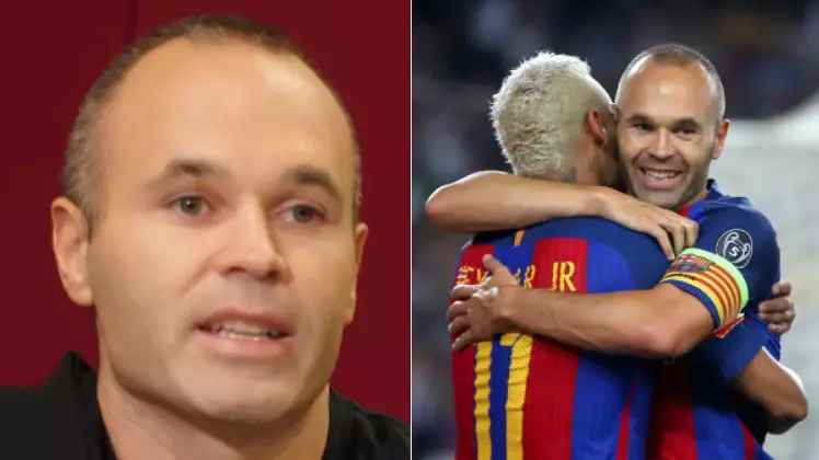 What Andres Iniesta Has Said About Neymar Potentially Joining Real Madrid