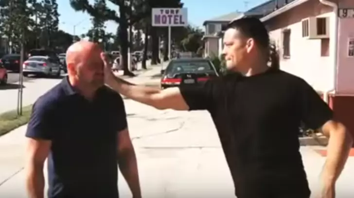 When Dana White Was On The Receiving End Of A 'Stockton Slap' From Nate Diaz