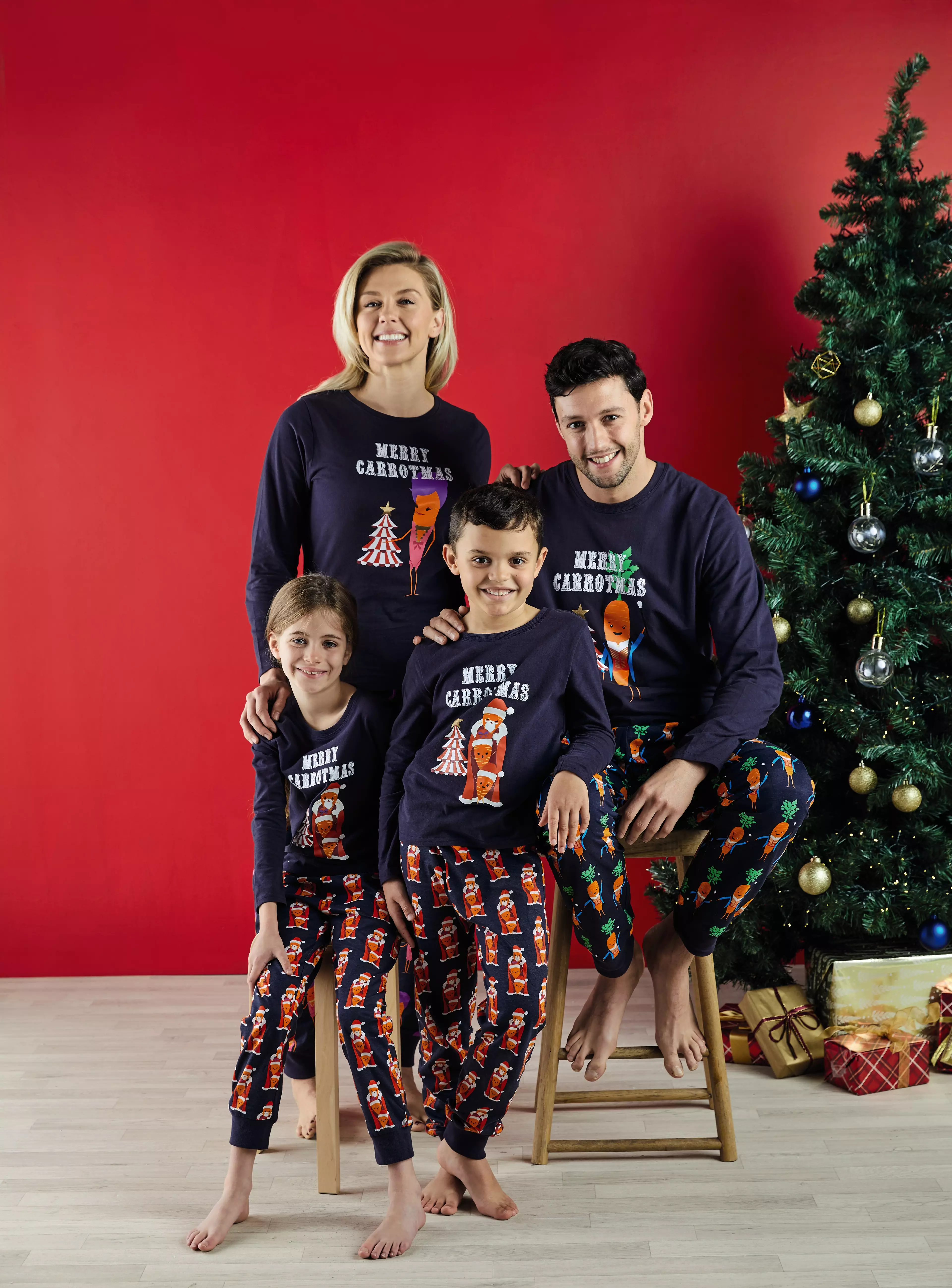 There are PJS available for the whole family (